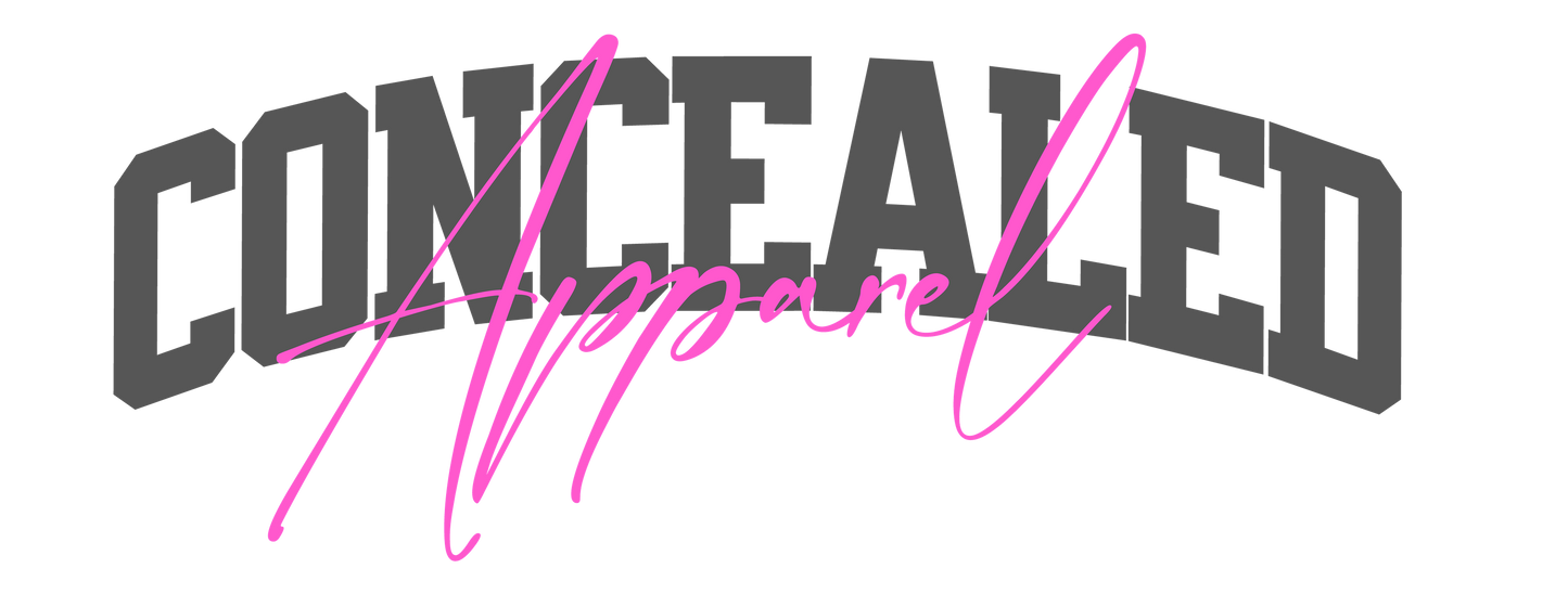 Concealed overlayed sticker