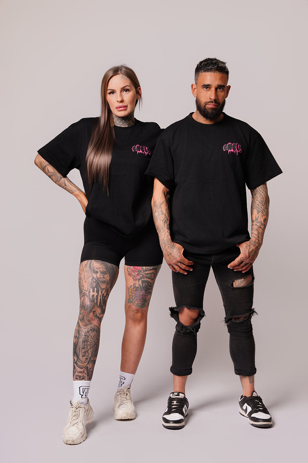 Electric Rose - Drip Tee