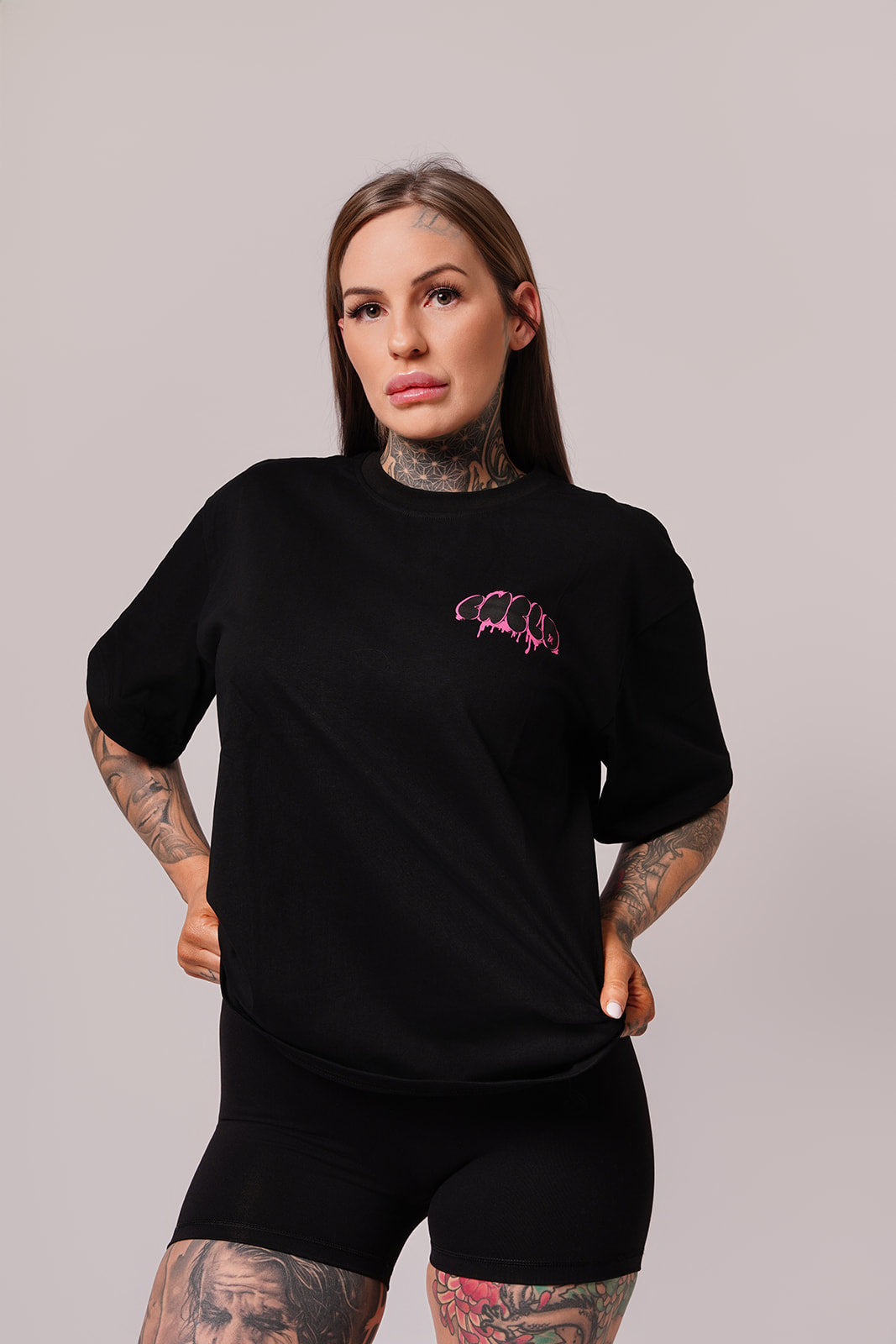 Electric Rose - Drip Tee