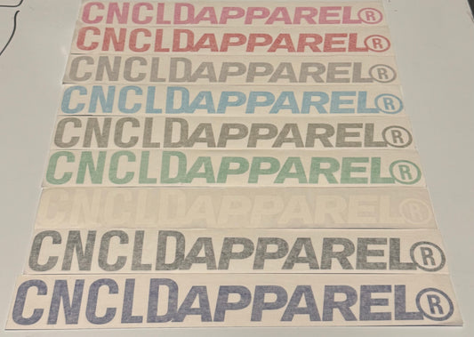 CNCLDapparel STICKER