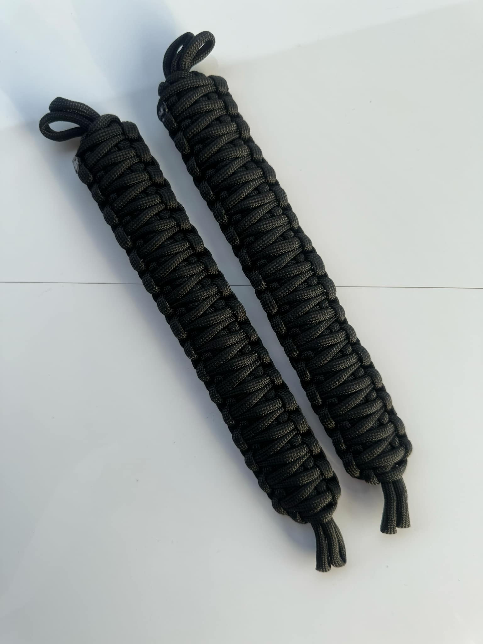 2x NMS PARACORD INTERIOR HANDLES (Pair) Black Only