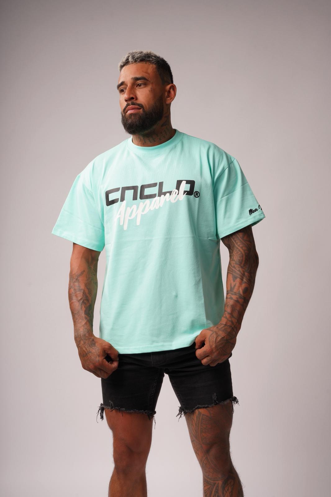 Mint Haze Tee - Bare Statement Collection TEAL